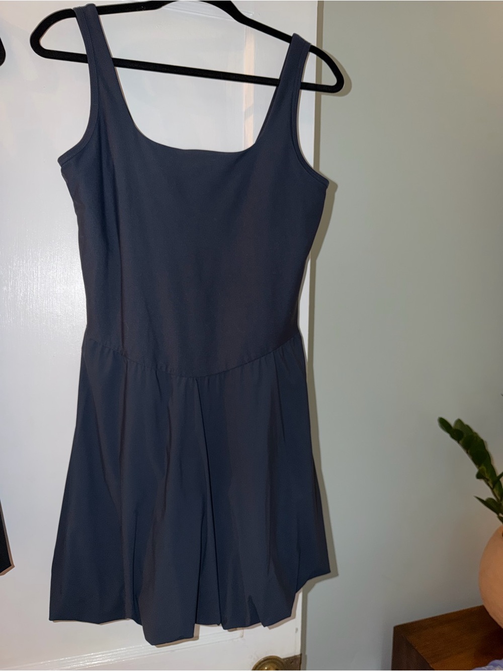 Old Navy Navy Active Scoop Neck Tank Dress